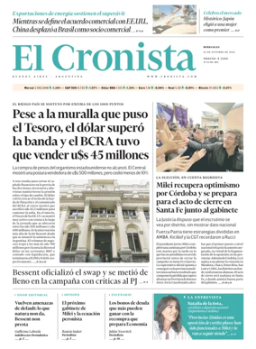 Cover of El Cronista comercial