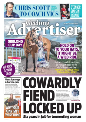 Cover of Geelong Advertiser