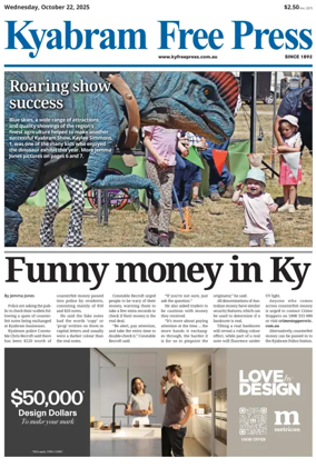 Cover of Kyabram Free Press