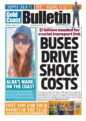 Cover of The Gold Coast Bulletin