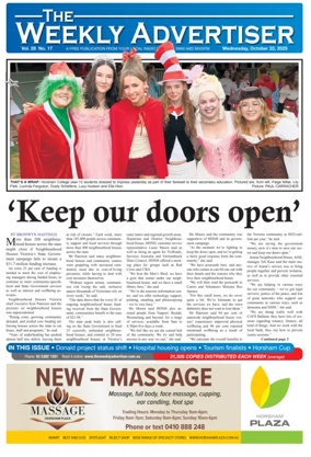Cover of The Weekly Advertiser Horsham
