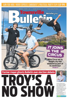 Cover of Townsville Bulletin