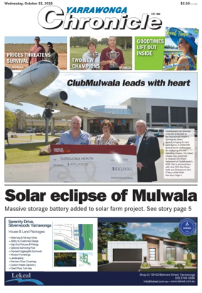 Cover of Yarrawonga Chronicle