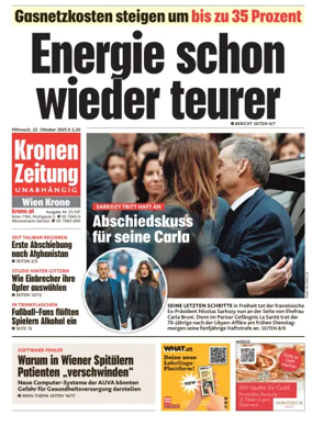 Cover of Kronen Zeitung