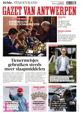 Cover of Gazet van Antwerpen Metropool Stad