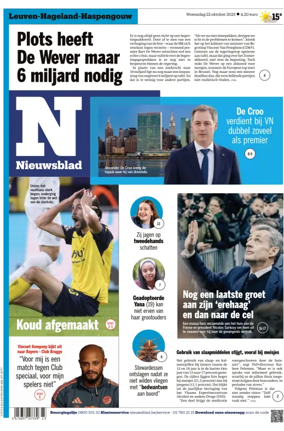 Cover of Het Nieuwsblad