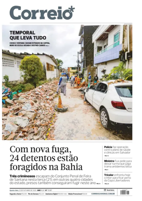 Cover of Correio da Bahia