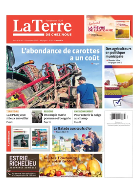 Cover of La Terre de chez nous