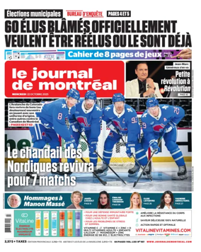 Cover of Le Journal de Montreal