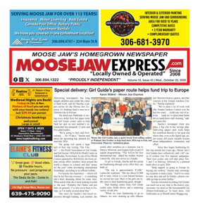 Cover of Moose Jaw Express.com