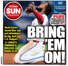 Cover of Ottawa Sun