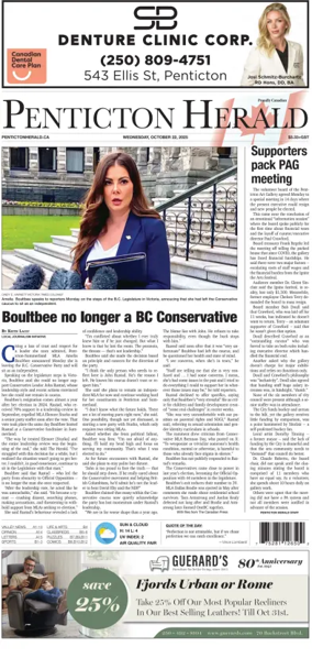 Cover of Penticton Herald