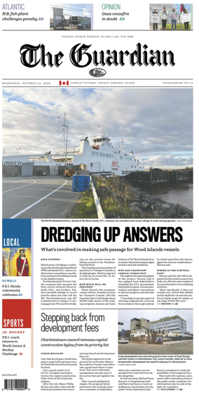 Cover of The Guardian (Charlottetown)