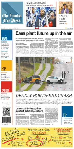 Cover of The London Free Press