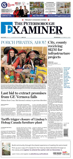 Cover of The Peterborough Examiner