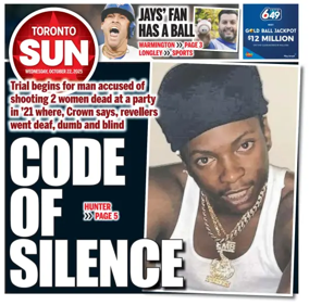 Cover of Toronto Sun