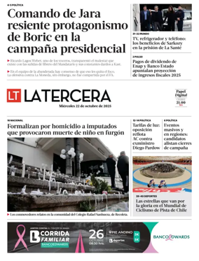 Cover of La Tercera