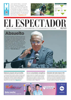 Cover of El Espectador