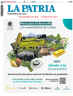 Cover of La Patria (Colombia)