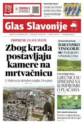 Cover of Glas Slavonije