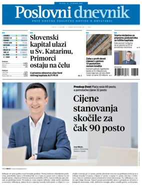 Cover of Poslovni Dnevnik
