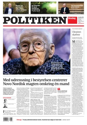 Cover of Politiken