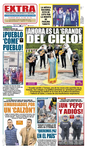 Cover of Diario Extra