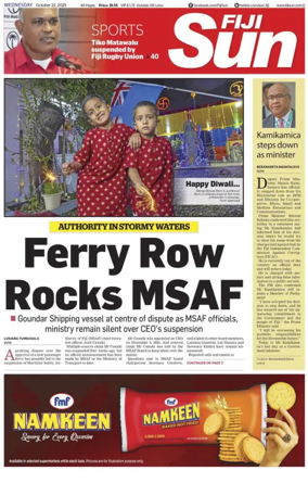Cover of Fiji Sun