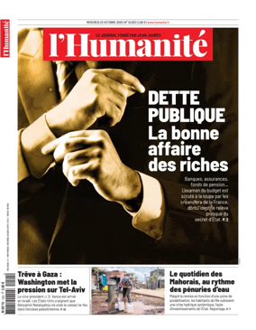 Cover of L'HUMANITE