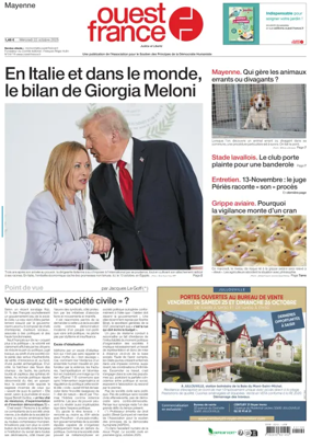 Cover of Ouest France (Laval)