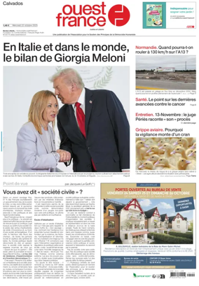 Cover of Ouest France (Pays d'Auge)