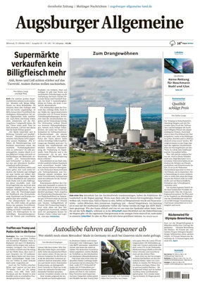 Cover of Augsburger Allgemeine (Land Nord)