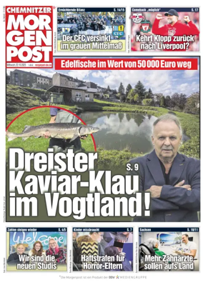 Cover of Chemnitzer Morgenpost