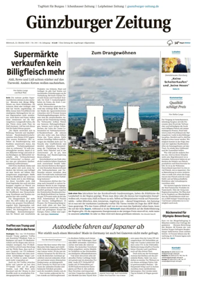 Cover of Guenzburger Zeitung