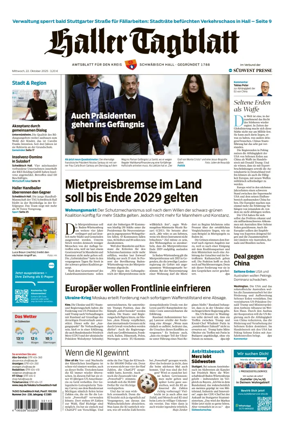 Cover of Haller Tagblatt