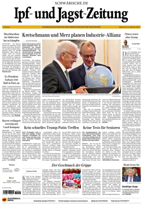 Cover of Ipf- und Jagst-Zeitung