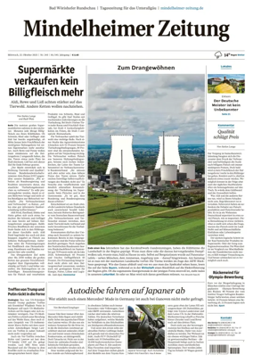 Cover of Mindelheimer Zeitung