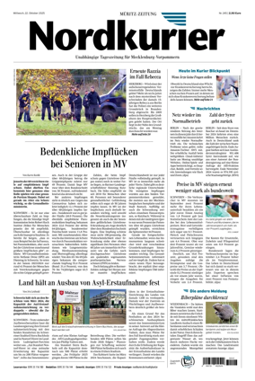 Cover of Müritz-Zeitung