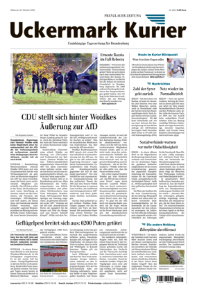 Cover of Prenzlauer Zeitung