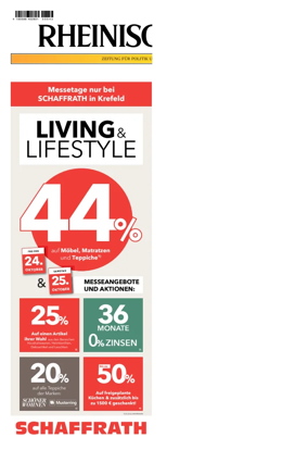 Cover of Rheinische Post Duisburg