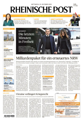 Cover of Rheinische Post – Düsseldorf Mitte/West/Ost/Nord/Süd