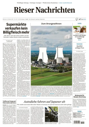 Cover of Rieser Nachrichten