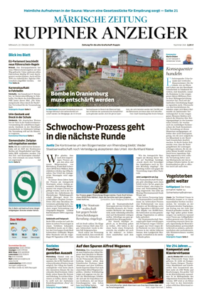 Cover of Ruppiner Anzeiger