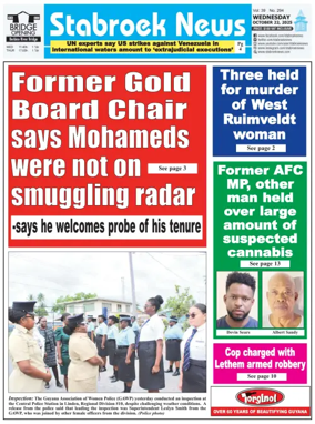 Cover of Stabroek News