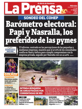 Cover of Diario La Prensa