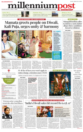 Cover of Millennium Post (Kolkata)