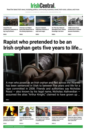 Cover of Irish Central