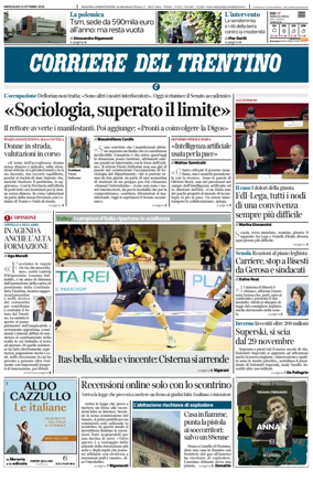 Cover of Corriere del Trentino