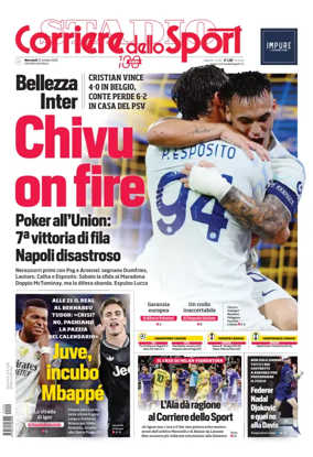 Cover of Corriere dello Sport (Nazionale)