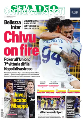 Cover of Corriere dello Sport Stadio (Nazionale)